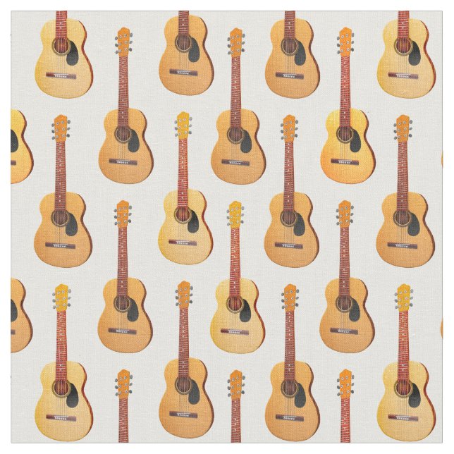Tecido Músico de Guitarras Acústicas Clássicas (Detalhe)
