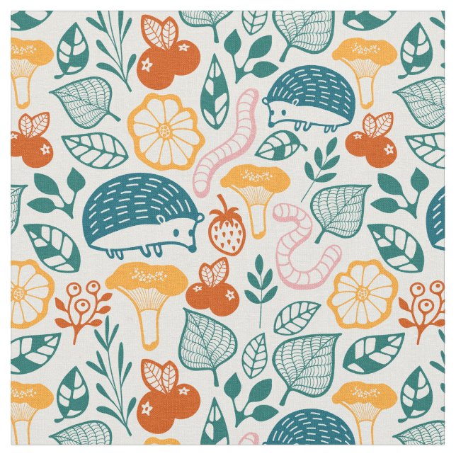 Tecido Na floresta (Detalhe)