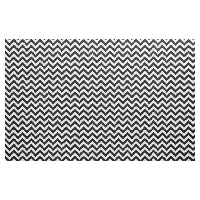 Tecido na moda branco preto do teste padrão de (Fat Quarter)