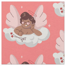 namorados-cupidos negros do anjo-africano