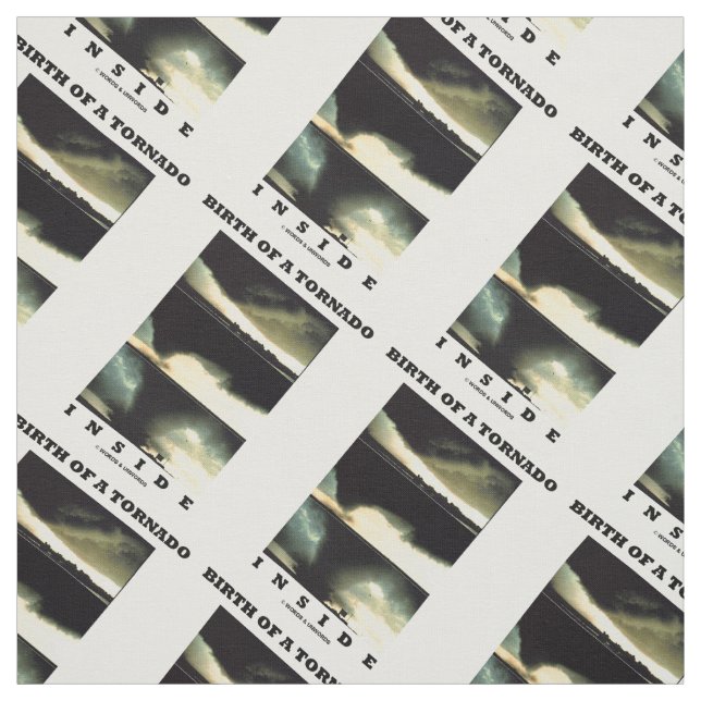 Tecido Nascimento De Uma Meteorologia De Dentro Tornado (Modelo)