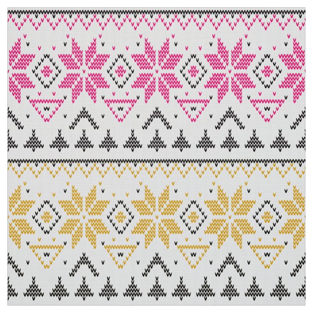 Tecido Natal, Escandinavo, padrão de malha (Modelo)