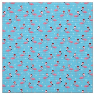 Tecido Natal Flamingo