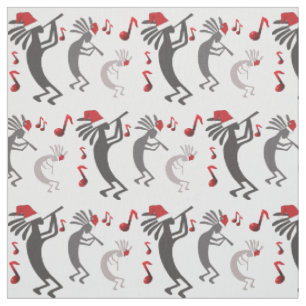 Tecido Natal Kokopelli