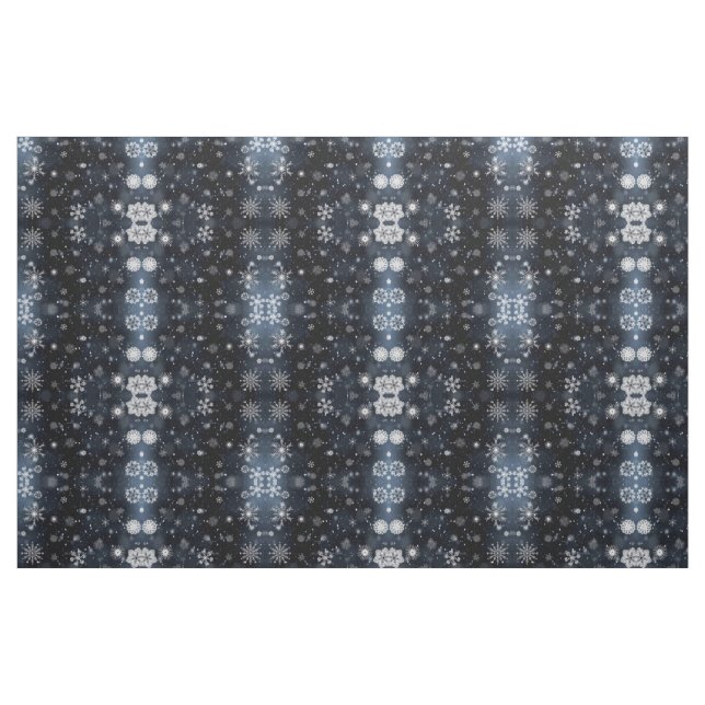 Tecido Natal mágico e pacífico de inverno do SlipperyJoe (Fat Quarter)