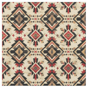 Tecido Navajo Rug Pattern-Sudoeste Tribal