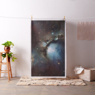 Tecido Nebulosa Órion Astronomia azul marrom bege céu est