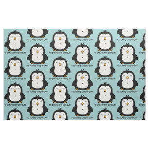 Tecido Nenhum picar o teste padrão do pinguim