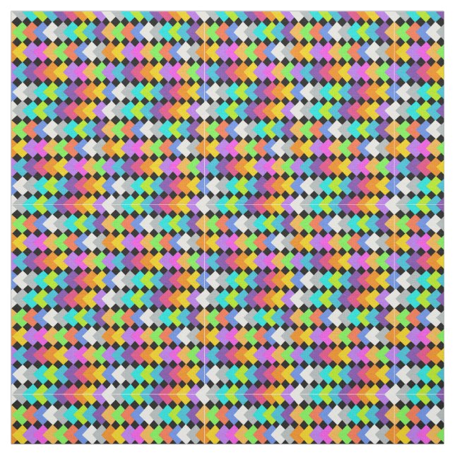 Tecido Neon Diamonds (Modelo)
