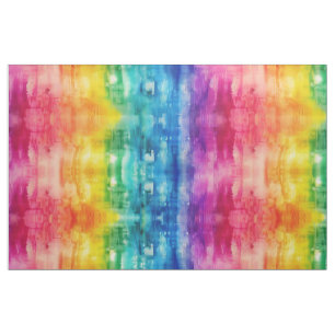 Tecido Neon Rainbow Ice Tie Dye