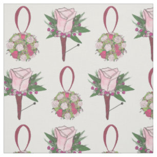 Tecido Noiva Flores para casamentos Floral Rose Bouquet