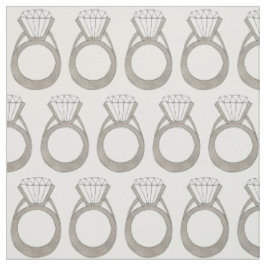 Tecido Noivado de Casamento Diamond Ring Noiva Bling Brid