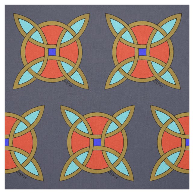 Tecido Nordic Protection from Witchcraft or Witch's Knot (Modelo)