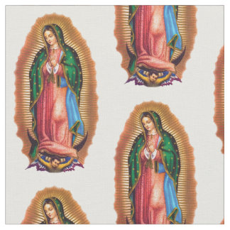 Tecido Nossa Senhora de Guadalupe Virgem Mexicana Santo