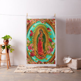 Tecido Nossa Senhora Guadalupe Santo Virgem Mexicana Mari