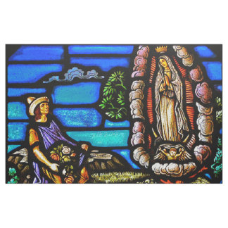 Tecido Nosso Senora vitral da senhora Guadalupe Nuestra