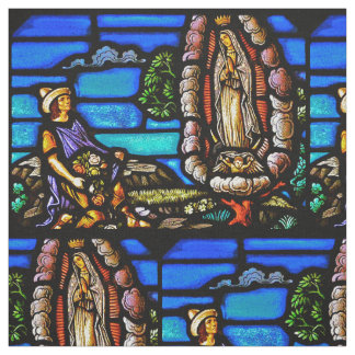 Tecido Nosso Senora vitral da senhora Guadalupe Nuestra