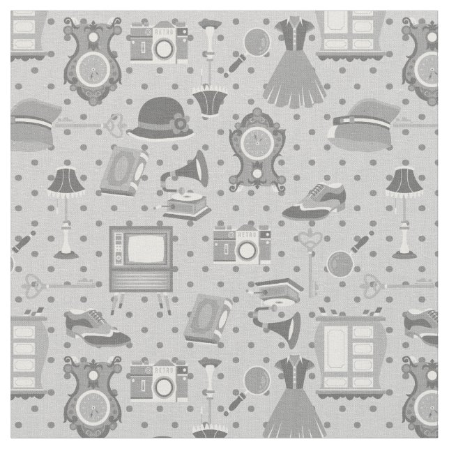 Tecido nostalgia antiquada flapper antiga decor (Detalhe)