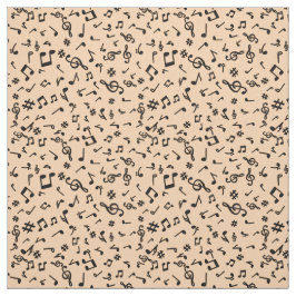 Tecido Notas de Música