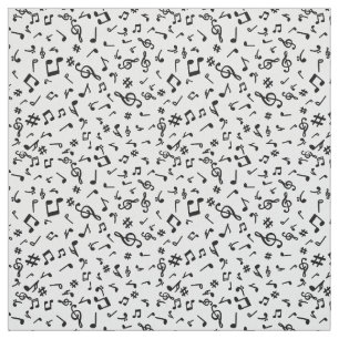 Tecido Notas de Música