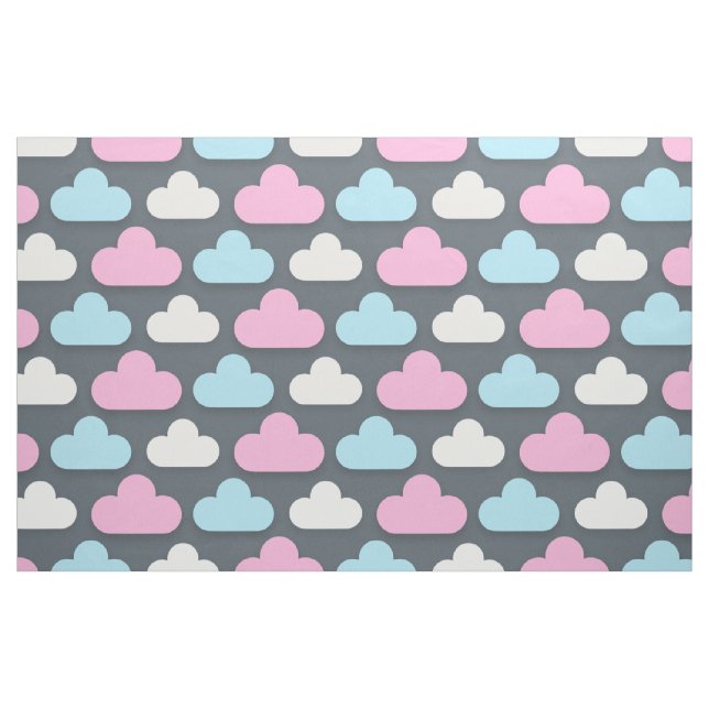 Tecido Nuvens (Fat Quarter)