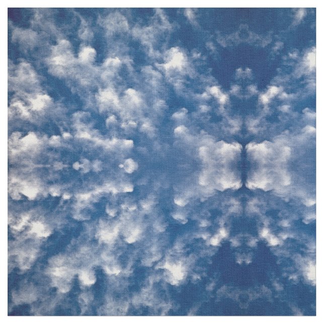 Tecido Nuvens espalhadas (Detalhe)