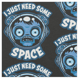 Tecido O Astronauta Zombie Precisa De Algum Espaço