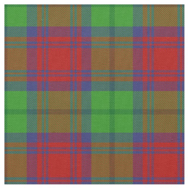 Tecido O clã de Cranston veste o Tartan (Detalhe)