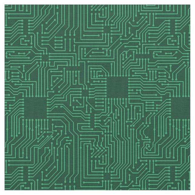 Tecido O conselho de circuito do computador (Detalhe)