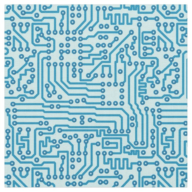 Tecido O conselho de circuito eletrônico de Digitas (Detalhe)