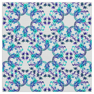 Tecido o damasco circunda o teste padrão