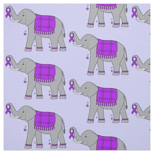 Tecido O Elefante da Consciência e Esperança da Doença de (Modelo)