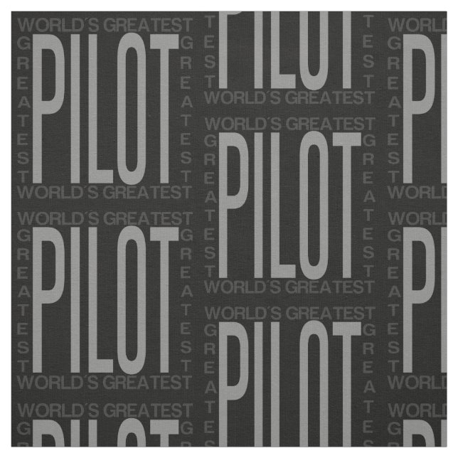Tecido O maior piloto do mundo (Modelo)