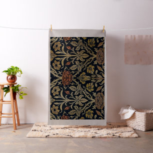 Tecido O nouveau da arte, teste padrão da época do Bell