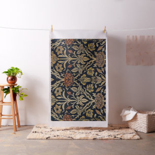 Tecido O nouveau da arte, teste padrão da época do Bell