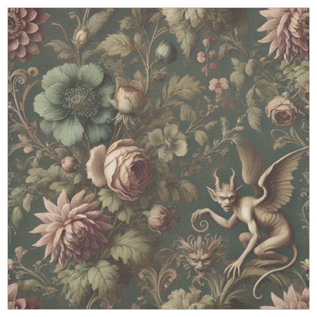 Tecido O Observador Iluminado - Azulejo de Instrução Góti (Modelo)