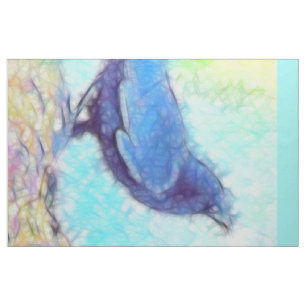 Tecido O painel da arte do corvo