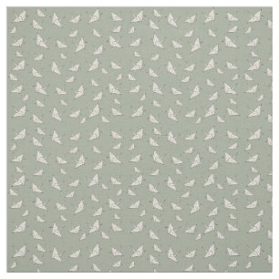 Tecido O papel cranes o teste padrão