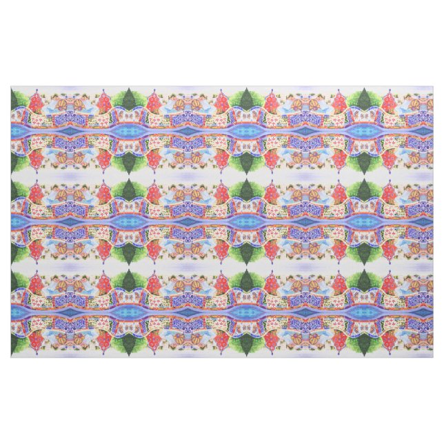 Tecido O parque de Gaudi (Fat Quarter)