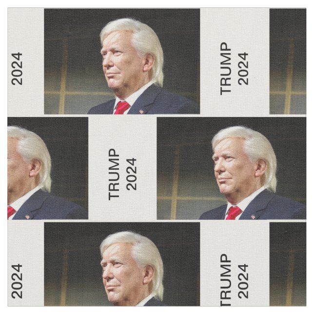 Tecido O Presidente Clássico Donald Trump (Detalhe)