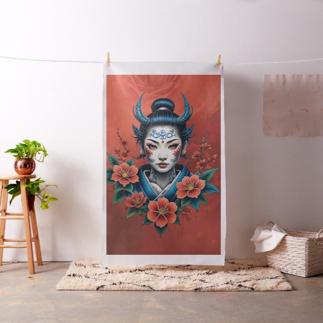 Tecido O segredo da beleza pálida. (In Situ)