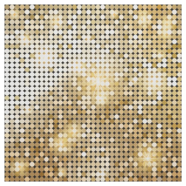 Tecido O sequin dourado sparkling brilhante brilha bola (Modelo)