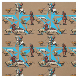 Tecido ocidental Roping Roping do rodeio da vitela