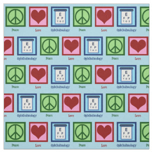 Tecido Oftalmologista Paz Amor Oftalmologia