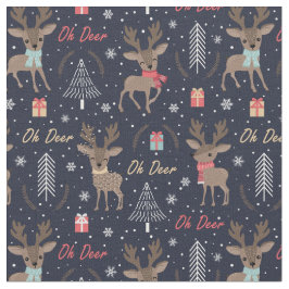 Tecido Oh Deer Cuties