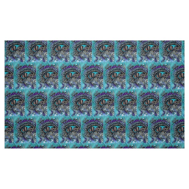 Tecido Olho de um Monstro do Mar (Fat Quarter)