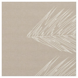Tecido Olho Orgânico Natural Linen Cream Palm Pêssego Pad