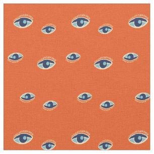 Tecido Olhos Azuis