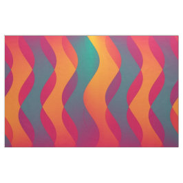 Tecido Ondas moles coloridas + suas ideias