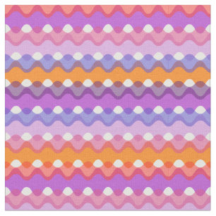 Tecido Ondas Retro